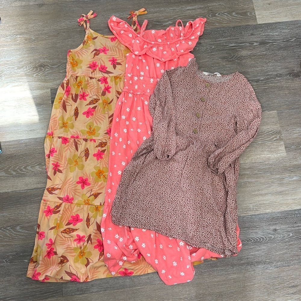 Bundle of 3 Girls Dresses